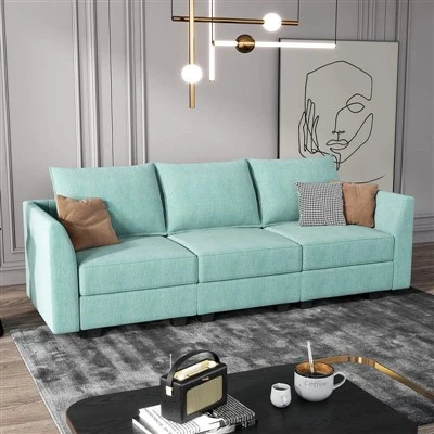 3-Sitzer-Sofa aus Stoff
